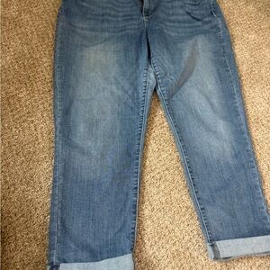 Signature by Levi Strauss Women's Boyfriend Jeans in Blue